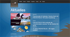 Desktop Screenshot of freiheitblau.de